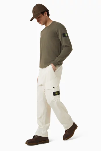 Cargo Pants in Stretch Organic Cotton