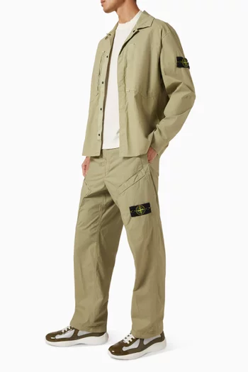 Cargo Pants in Stretch Cotton Tela 'Paracadute'