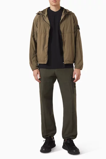 Straight-leg Cargo Pants in Cotton