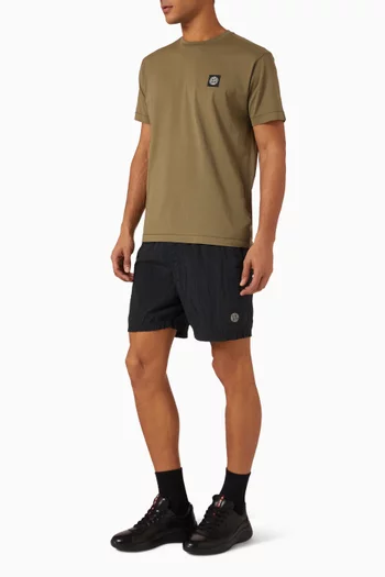 Swim Shorts in Nylon Metal