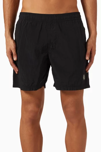 Swim Shorts in Nylon Metal