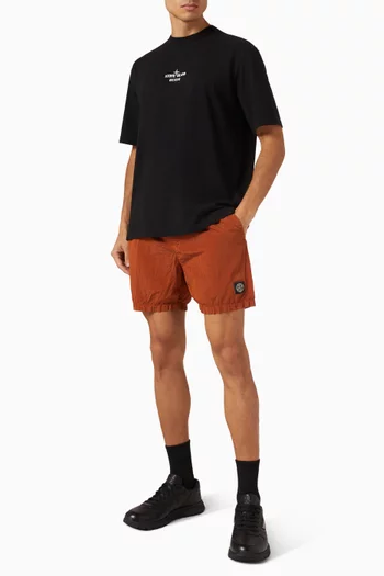 Swim Shorts in Nylon Metal
