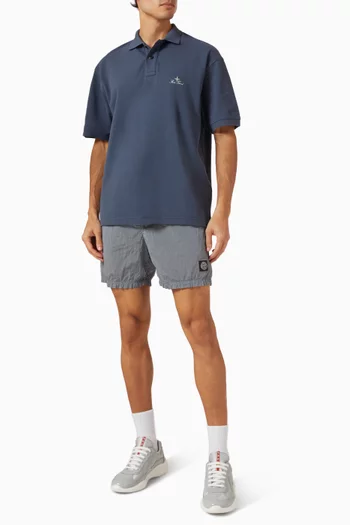 Swim Shorts in Nylon Metal