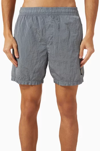 Swim Shorts in Nylon Metal