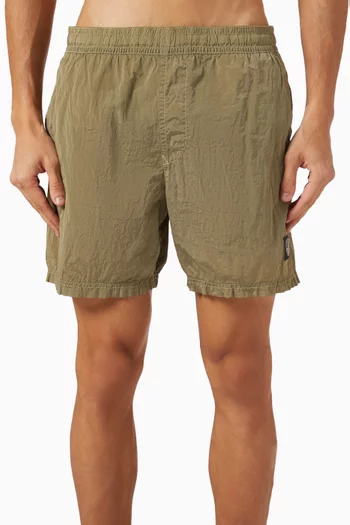 Swim Shorts in Nylon Metal