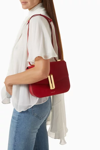 Vancouver Crossbody Bag in Suede