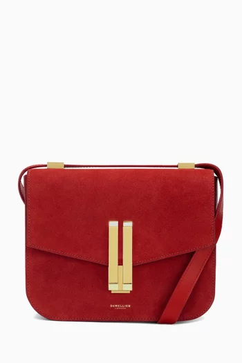 Vancouver Crossbody Bag in Suede