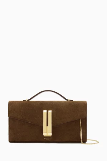 The Vancouver Clutch in Suede