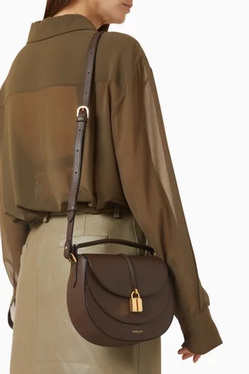 The Siena Saddle Bag in Leather