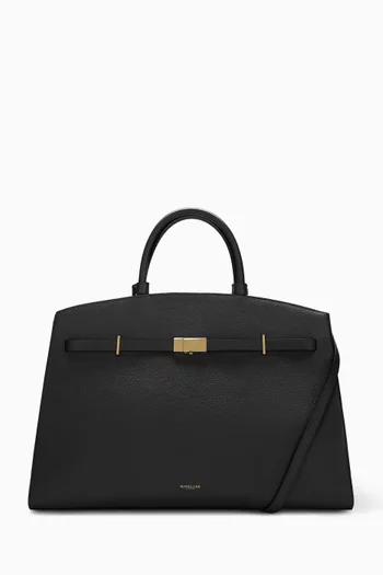 The Small Hudson Bag in Grained Leather