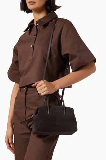 The Small Stockholm Bag in Suede & Leather