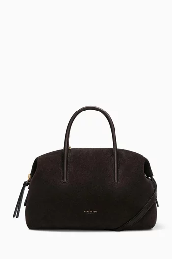 The Small Stockholm Bag in Suede & Leather