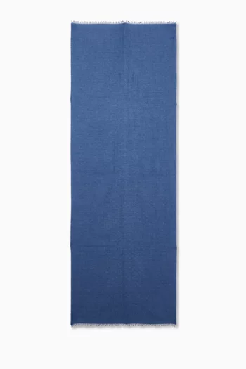 Logo-embellished Stole