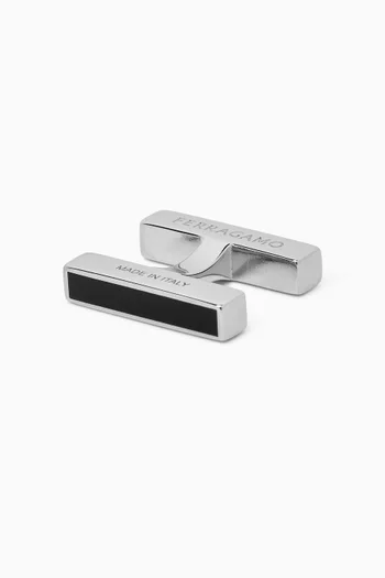 Crystal-embellished Cufflinks