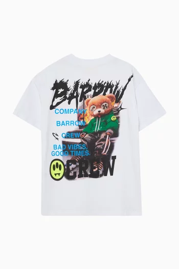 Teddy-bear T-shirt in Cotton Jersey