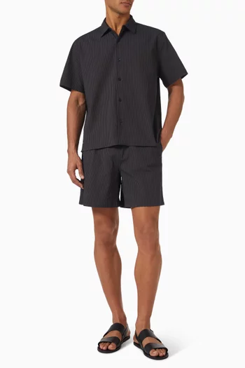 Rowan Swim Shorts in Seersucker