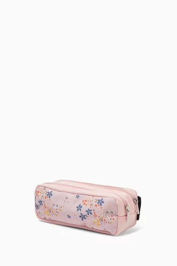 Stella Double Pencil Case in Canvas