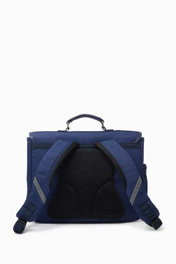 Pixel Art Schoolbag in Canvas
