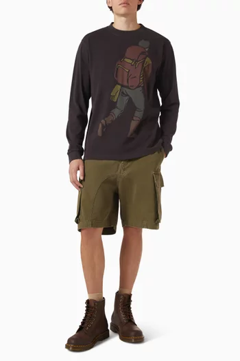 Hiker T-shirt in Cotton-jersey