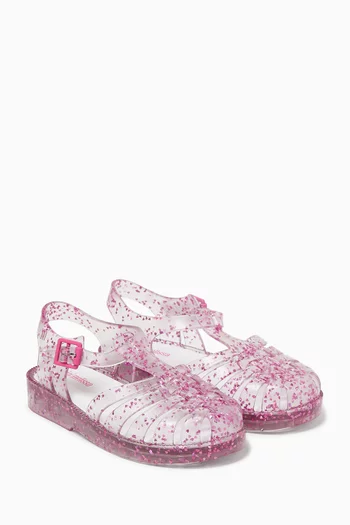 Possession Shiny Sandals