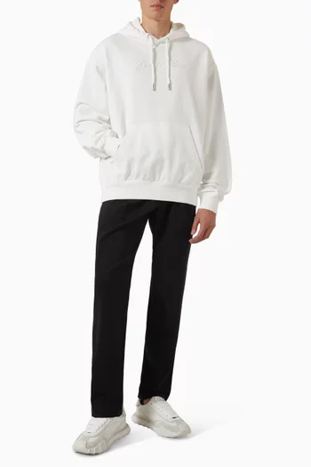 Logo Hoodie in Cotton