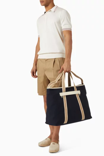 Essenza Shopping Bag in Canvas