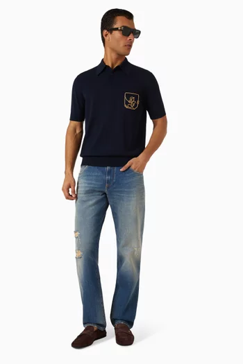 Classic Fit Jeans in Denim