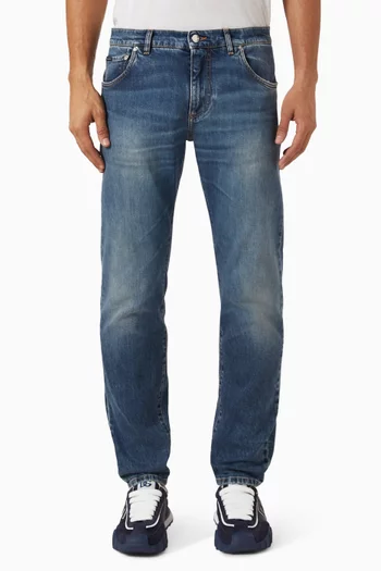 Slim Pants in Denim