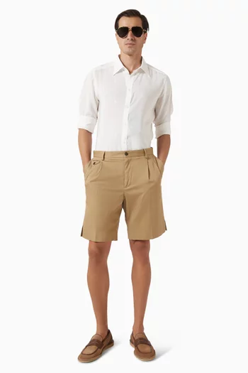 Bermuda Shorts in Cotton