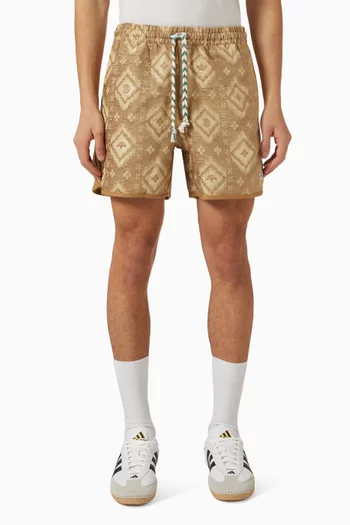 x Clot Heritage-print Shorts