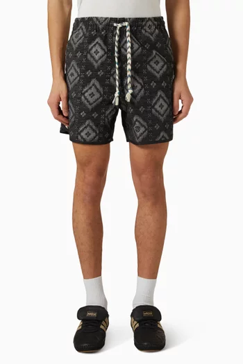 x CLOT Heritage-print Shorts