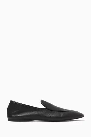 Marcel Flat Loafers in Leather