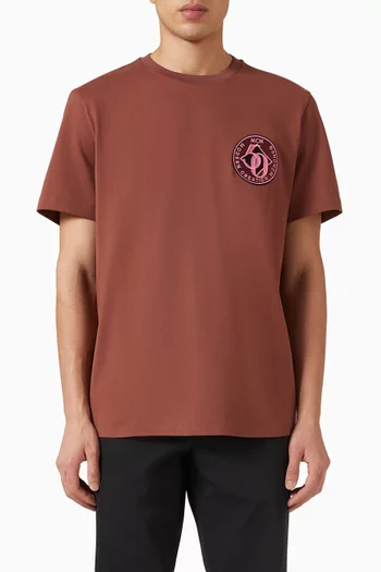 Logo-patch Collection T-shirt in Cotton-jersey