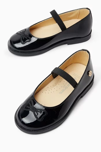 Ballerina Sandals in Patent Leather