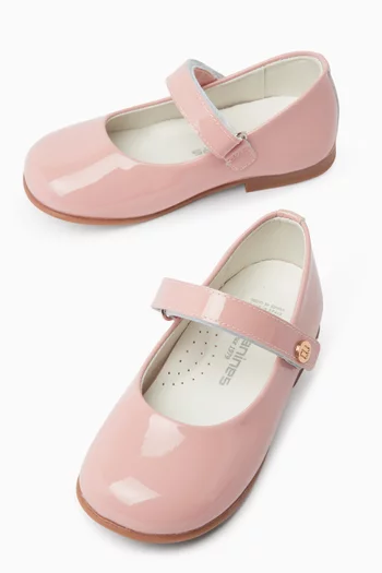 Ballerina Sandals in Patent Leather