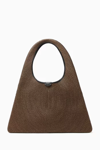 One Piece Hobo Bag in Paper Straw