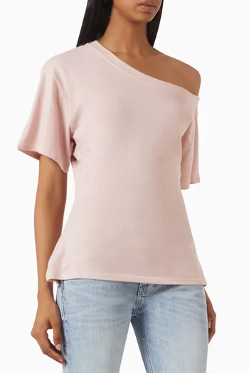Elena Off-shoulder Top in Cotton