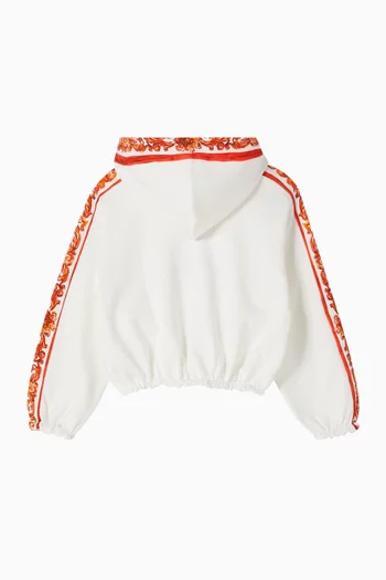 Majolica-Print Hoodie