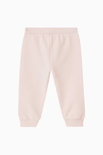 Tiger-print Logo Sweatpants