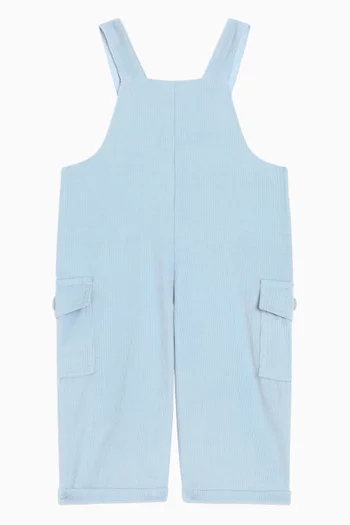 Tiger Logo Dungaree's in Corduroy