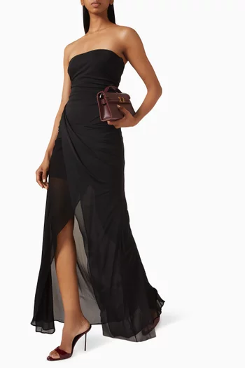 Willorin Strapless Maxi Dress