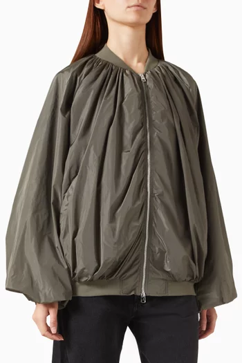 Raffi Bomber Jacket in Nylon