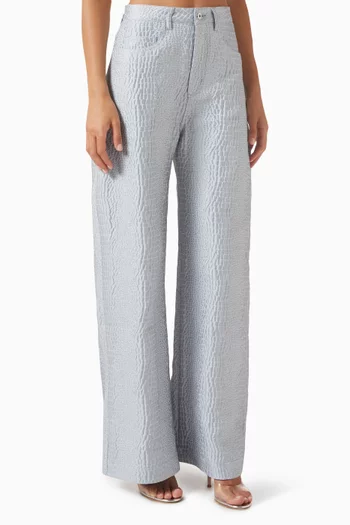 Brocade Boyfriend Pants