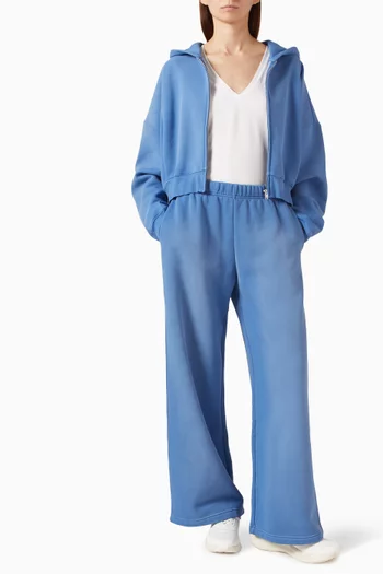 Wide-leg Sweatpants in Fleece