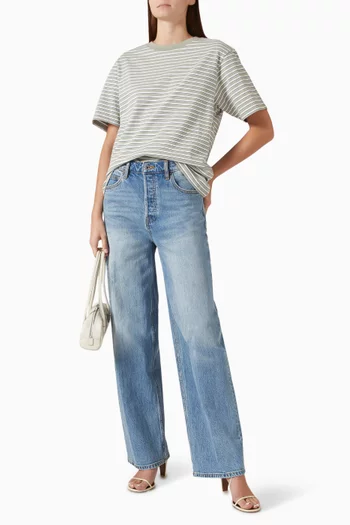 Vintage Wide Jeans in Denim