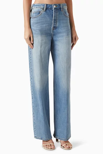 Vintage Wide Jeans in Denim
