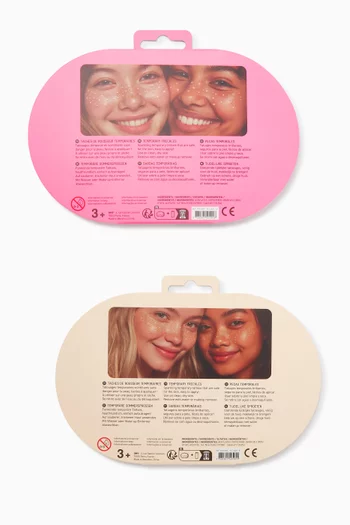 Heartbreaker & Shine Bright Freckles Tattoo Set