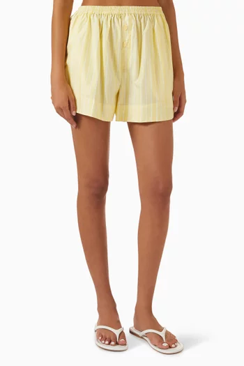 Lonia Striped Shorts in Cotton