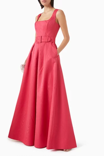 Rosalia Belted Gown