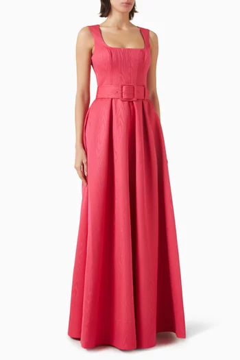 Rosalia Belted Gown